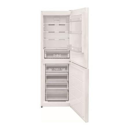 Refurbished Hoover HVN 6182W5KN Freestanding 312 Litre 50/50 Fridge Freezer