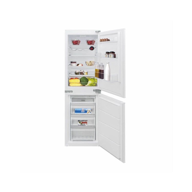 Refurbished Candy BCBS 1725 TK/N Integrated 240 Litre 70/30 Fridge Freezer White