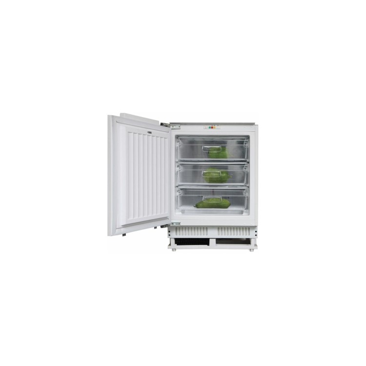 Refurbished Hoover HBFUP130NK Integrated Undercounter 95 Litre Freezer