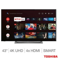 Refurbished Toshiba 43" 4K Ultra HD with HDR LED Freeview Play Smart TV