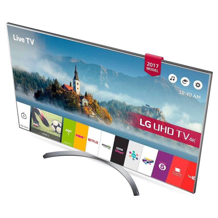 Refurbished LG 43" 4K Ultra HD with HDR10 LED Freeview Play Smart TV without Stand
