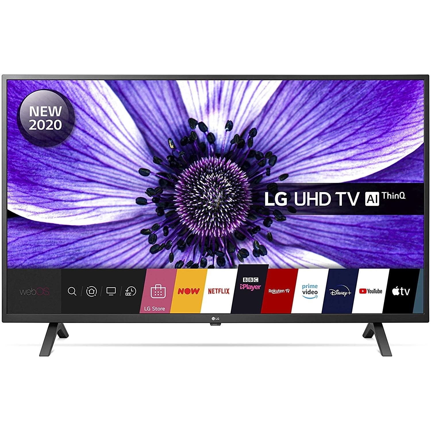 Refurbished LG 43 4K Ultra HD with HDR10 Pro LED Freeview HD Smart TV