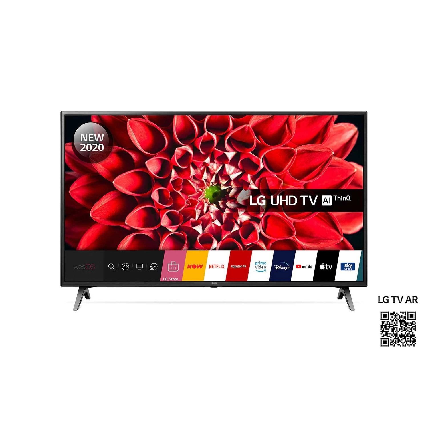 Refurbished LG 43 4K Ultra HD with HDR10 Pro LED Freesat HD Smart TV