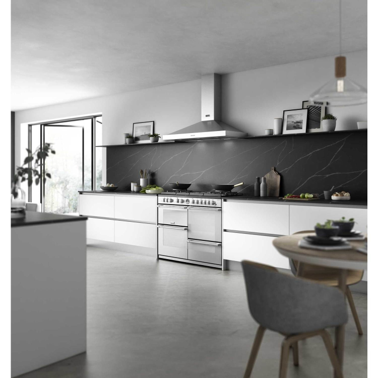 Refurbished Stoves Sterling S1100 110cm Chimney Cooker Hood