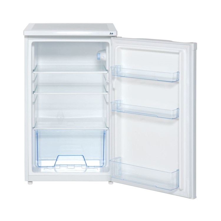 Refurbished LEC L5010W Freestanding 112 Litre Fridge White