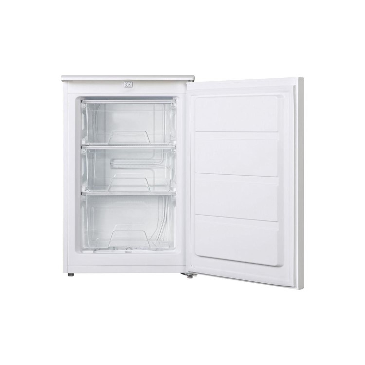 Refurbished Lec U5517W Integrated 94 Litre Undercounter Freezer 