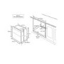 Refurbished Belling BI702LPGPR 60cm Double Built In Gas Oven Silver