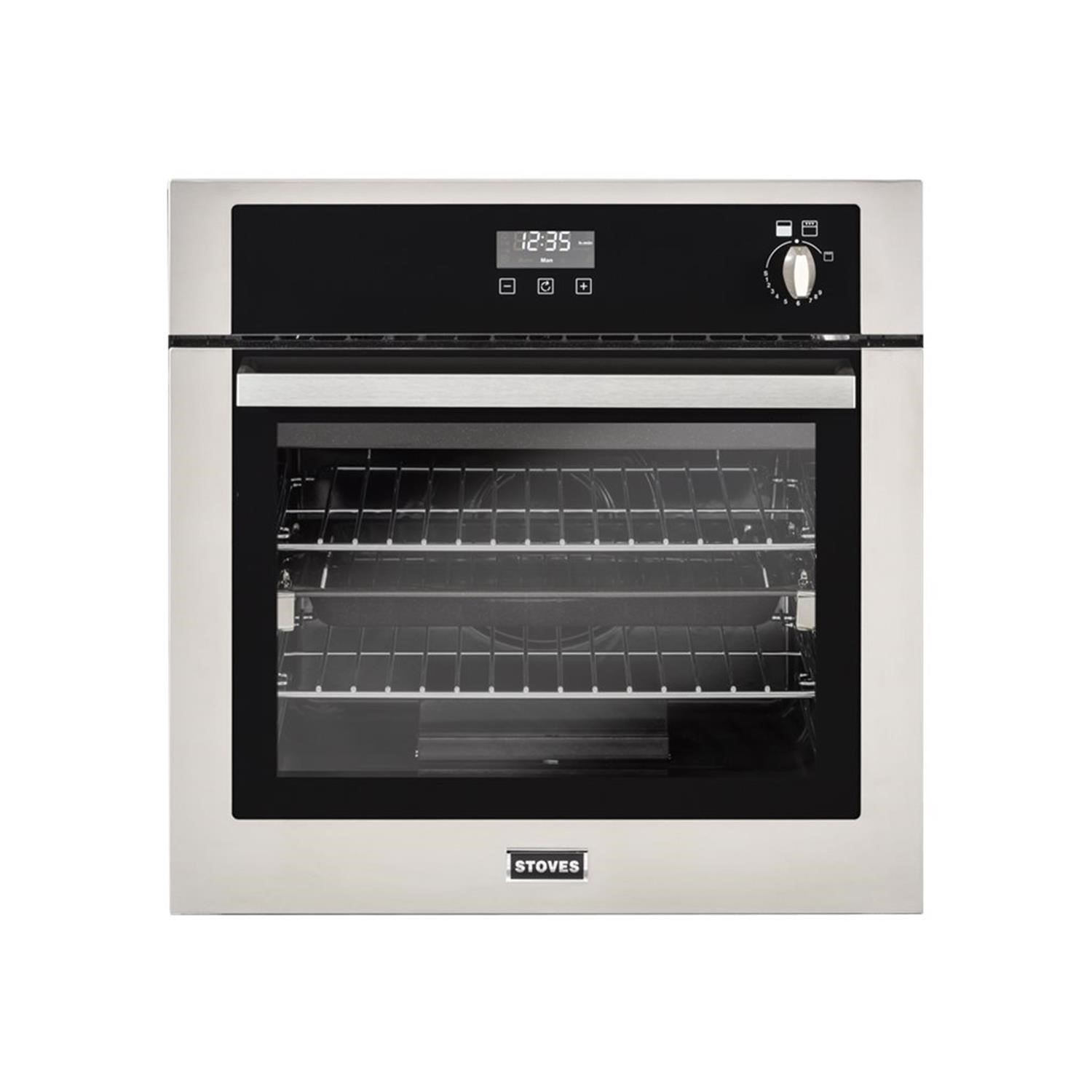 Refurbished Stoves BI600G 60cm Single Builtin Gas Oven Stainless Steel