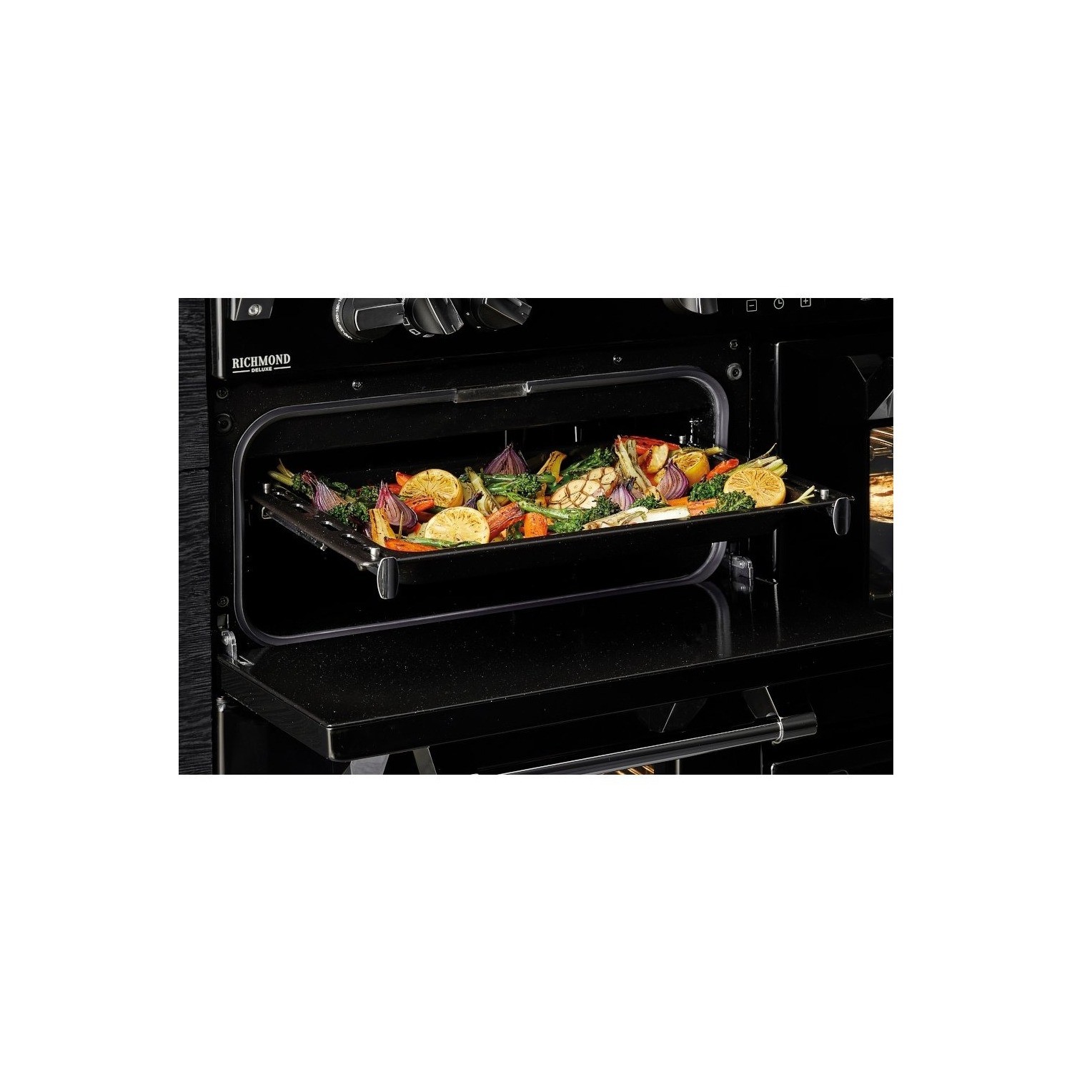 Stoves Richmond S1000DF MK22 100cm Dual Fuel Range Cooker Anthracite