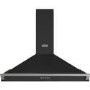 GRADE A2 - Stoves Richmond 90PYR 90cm Chimney Cooker Hood - Black