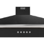 GRADE A2 - Stoves Richmond 90PYR 90cm Chimney Cooker Hood - Black