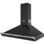 GRADE A2 - Stoves Richmond 90PYR 90cm Chimney Cooker Hood - Black