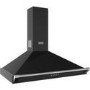 GRADE A2 - Stoves Richmond 90PYR 90cm Chimney Cooker Hood - Black