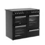 Refurbished Belling Cookcentre 100cm Electric Ceramic Range Cooker - Black