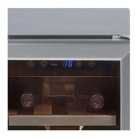 Refurbished Lec 300-SSWCMK2 Freestanding 18 Bottle Single Zone Wine Cooler