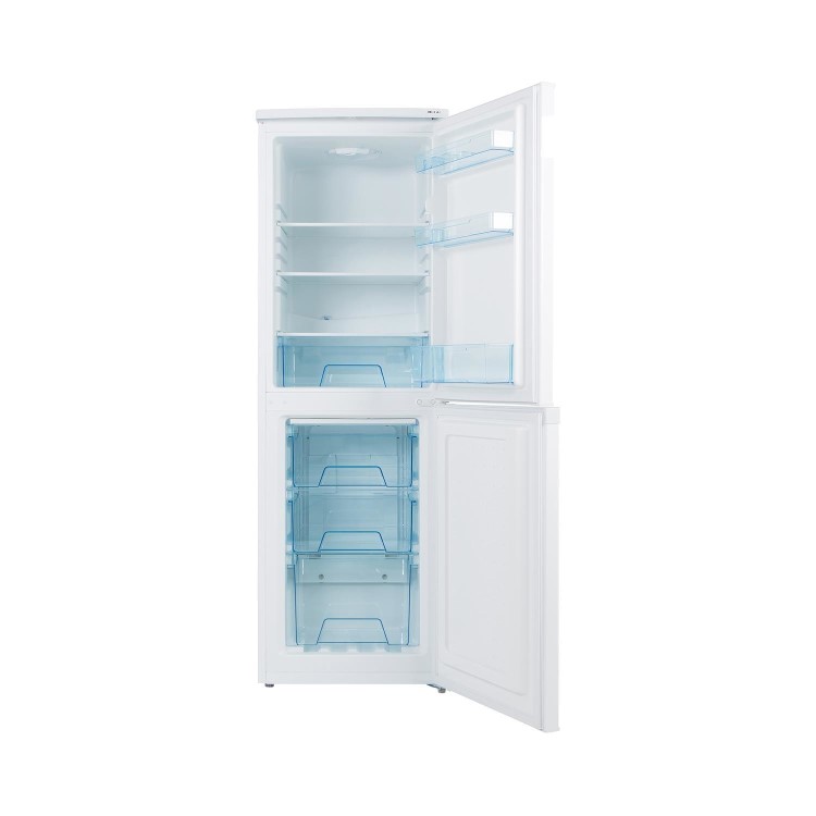 Refurbished Lec TF50152W Freestanding 172 Litre 50/50 Fridge Freezer White