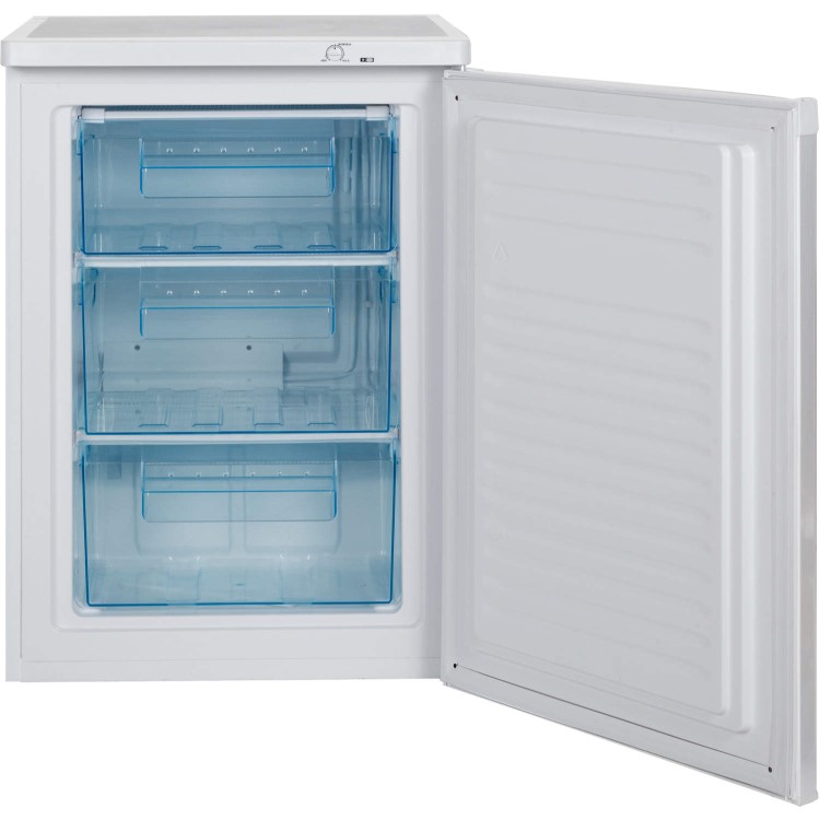 Refurbished Lec U6014W Freestanding 93 Litre Undercounter Freezer