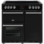 Belling Farmhouse 90E 90cm Electric Range Cooker - Black