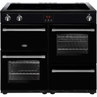 Belling Farmhouse 100Ei 100cm Electric Induction Range Cooker - Black Belling Farmhouse 100Ei 100cm Electric Induction Range Cooker - Black