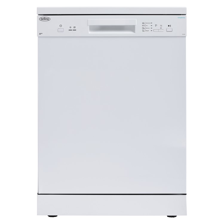 Belling 12 Place Settings Freestanding Dishwasher - White