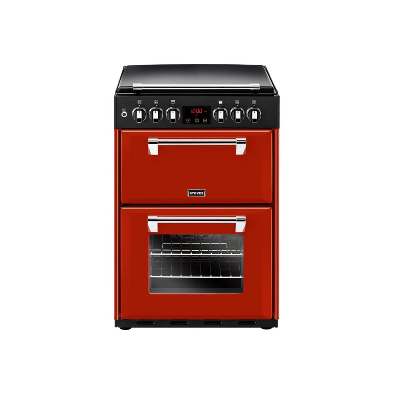 Refurbished Stoves Richmond 600DF 60cm Dual Fuel Cooker with Double Oven