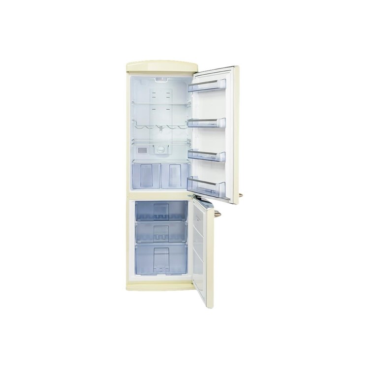 Refurbished Stoves STR 60197C Freestanding 318 Litre 70/30 Fridge Freezer Cream