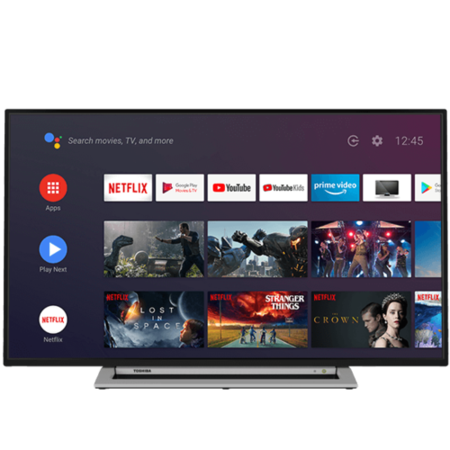 Refurbished Toshiba 49" 4K Ultra HD with HDR10 LED Freeview Play Smart TV without Stand