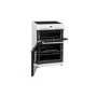 Refurbished Bush BDBL60ELW 60cm Double Oven Electric Cooker in White