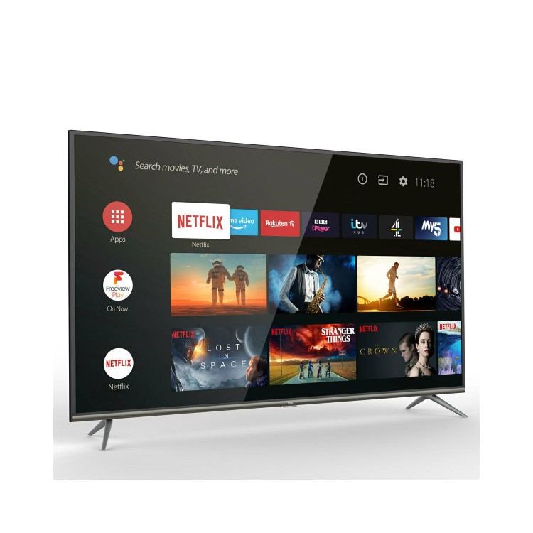 Refurbished TCL 50" 4K Ultra HD with HDR LED Freeview Play Smart TV