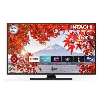 Refurbished Hitachi 50 4K Ultra HD with HDR10+ LED Freeview Play Smart TV