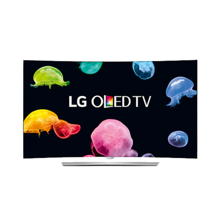 Refurbished LG 55" Curved 4K Ultra HD with HDR OLED Freeview HD Smart TV without Stand