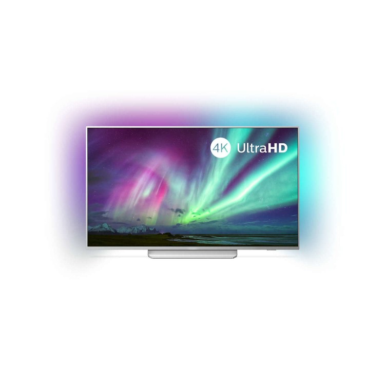 Refurbished PHILIPS Ambilight 55PUS8204/12 55" Smart 4K Ultra HD HDR LED TV with Google Assistant