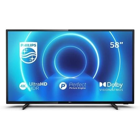 Refurbished Philips 58" 4K Ultra HD with HDR10+ LED Freeview Play Smart TV without Stand