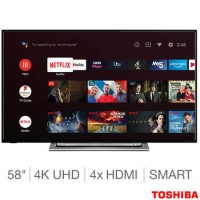 Refurbished Toshiba 58" 4K Ultra HD with HDR LED Smart TV Refurbished Toshiba 58" 4K Ultra HD with HDR LED Smart TV