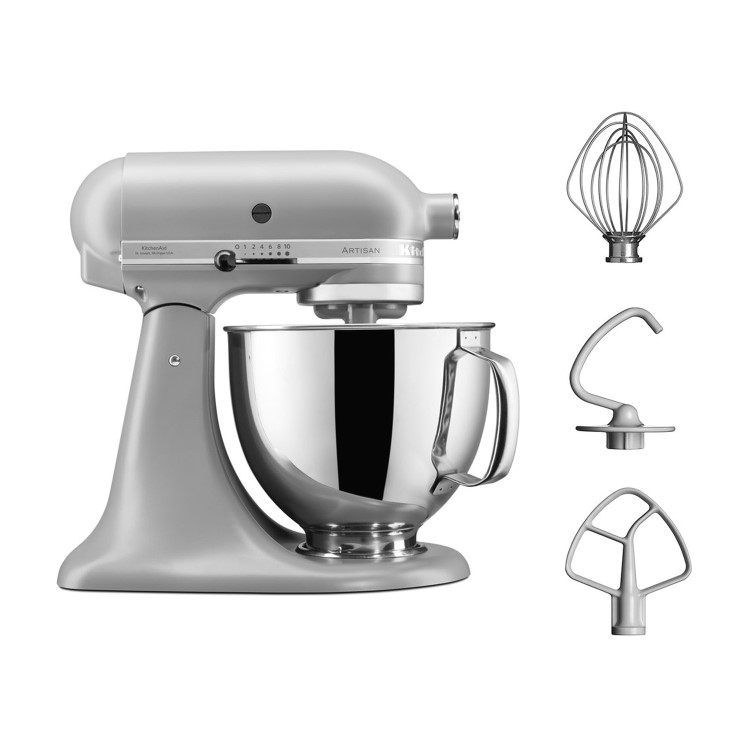 Refurbished KitchenAid Artisan 4.8L Stand Mixer - Matte Grey
