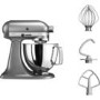 Refurbished A2 KitchenAid Artisan Stand Mixer with 4.8 litre Bowl in Liquid Grey