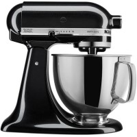Refurbished KitchenAid Artisan 5KSM150PSBCV 4.8 Litre Stand Mixer Black