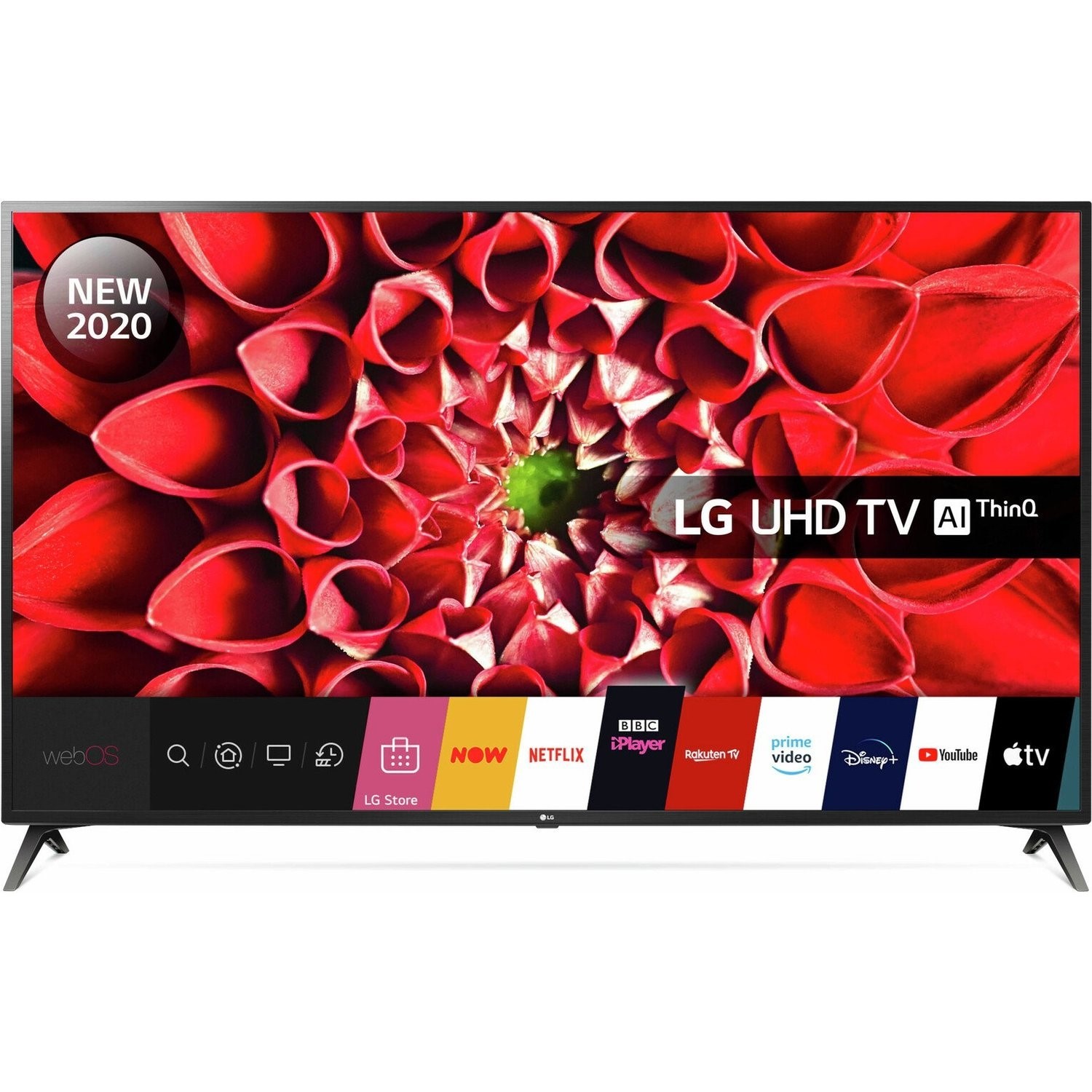 Refurbished LG 60 4K Ultra HD with HDR LED Freeview HD Smart TV