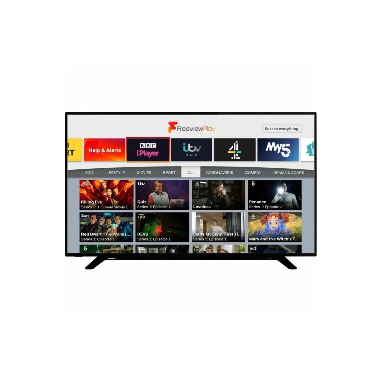Refurbished Toshiba 65" 4K Ultra HD with HDR10 LED Freeview Play Smart TV