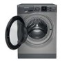 Refurbished Hotpoint NSWR 963C GK UK N Freestanding 9KG 1600 Spin Washing Machine
