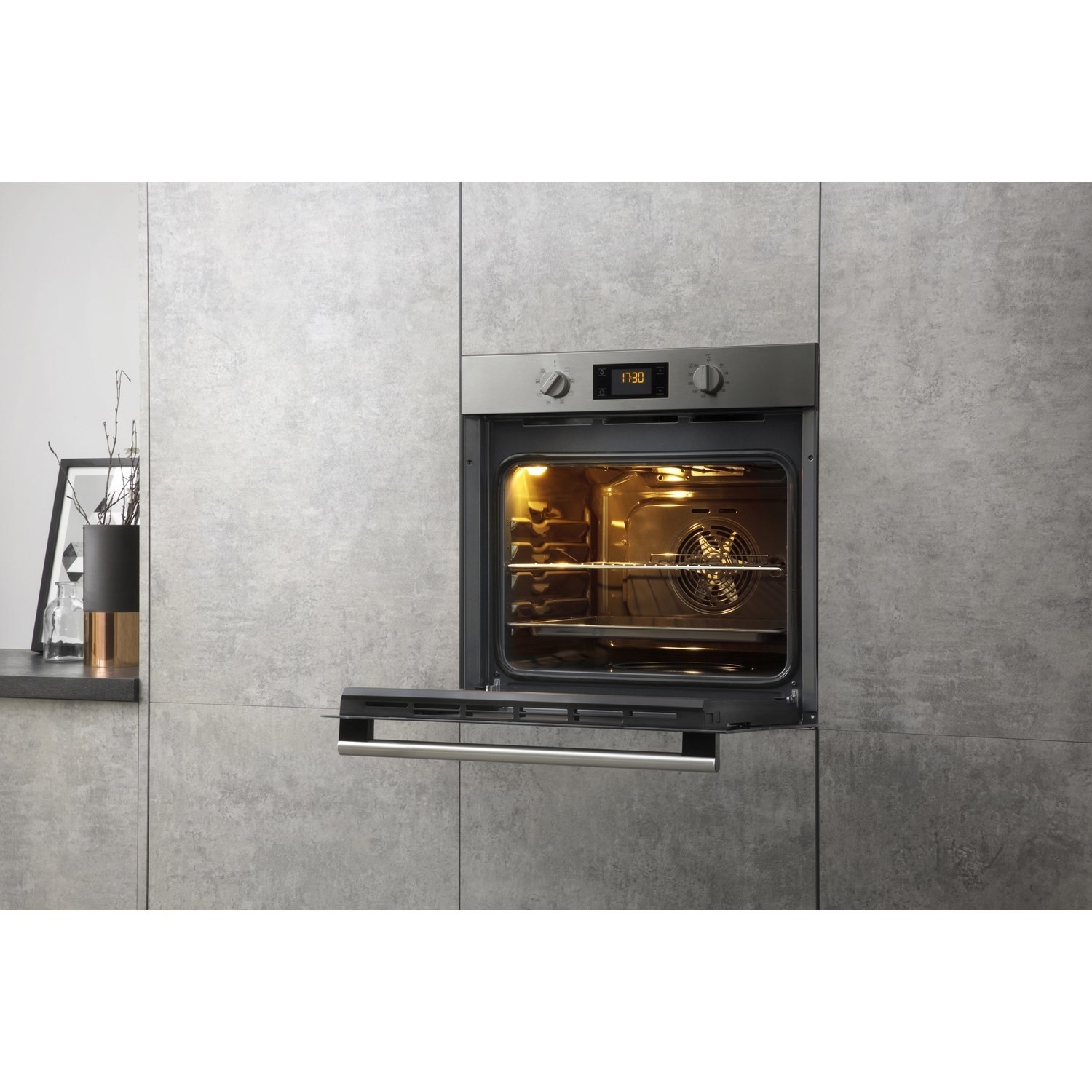 Hotpoint Electric Fan Assisted Single Oven Stainless Steel SA2540HIX