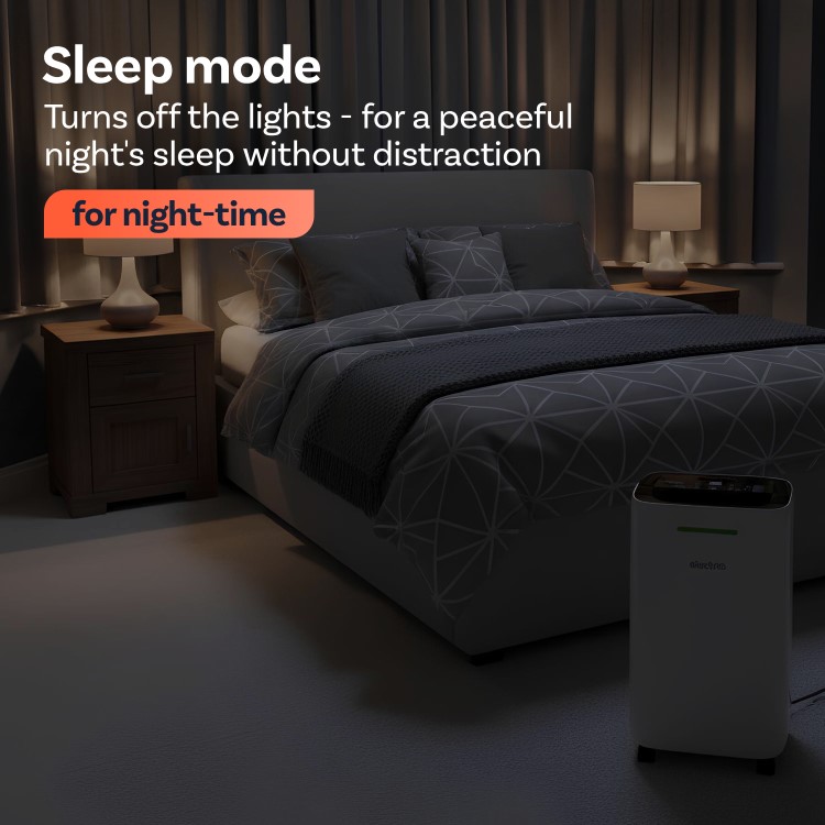 electriQ Essential 12L Quiet Low-Energy Dehumidifier