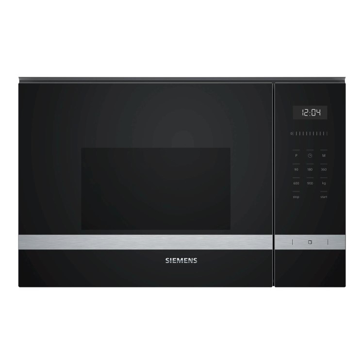 Refurbished Siemens iQ500 BF555LMS0B Built In 25L 900W Microwave Oven Stainless Steel