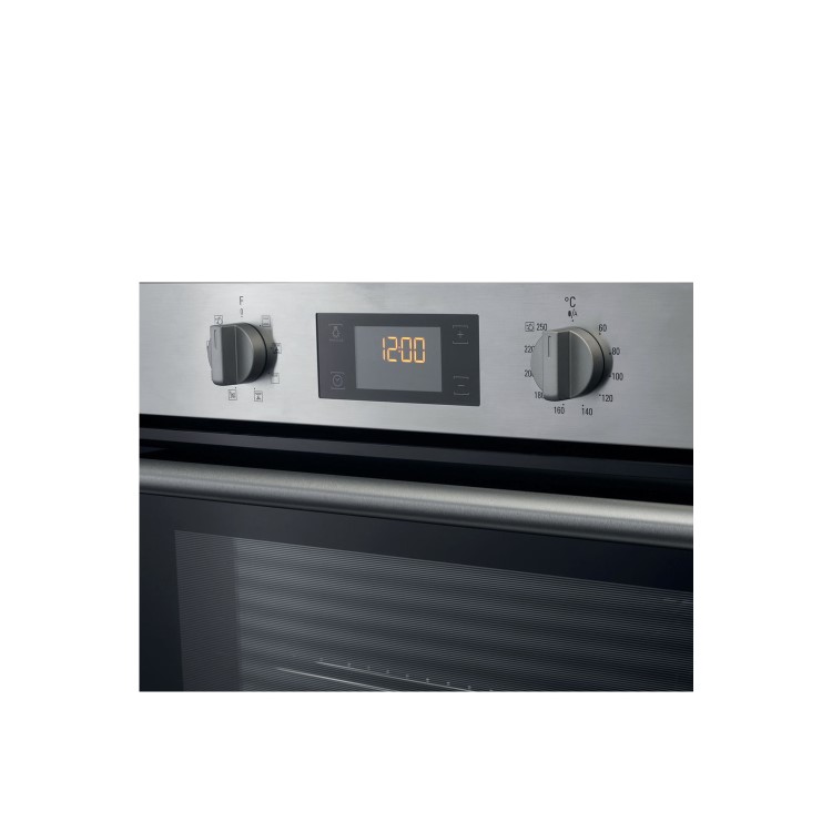 GRADE A3 - Hotpoint SA2540HIX 8 Function Electric Built-in Single Oven - Stainless Steel