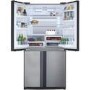 Refurbished Sharp SJ-EX820FSL Freestanding 605 Litre American Fridge Freezer