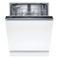 Refurbished Bosch Series 2 Integrated Dishwasher - Smart Wi-Fi D-Rated Black control panel