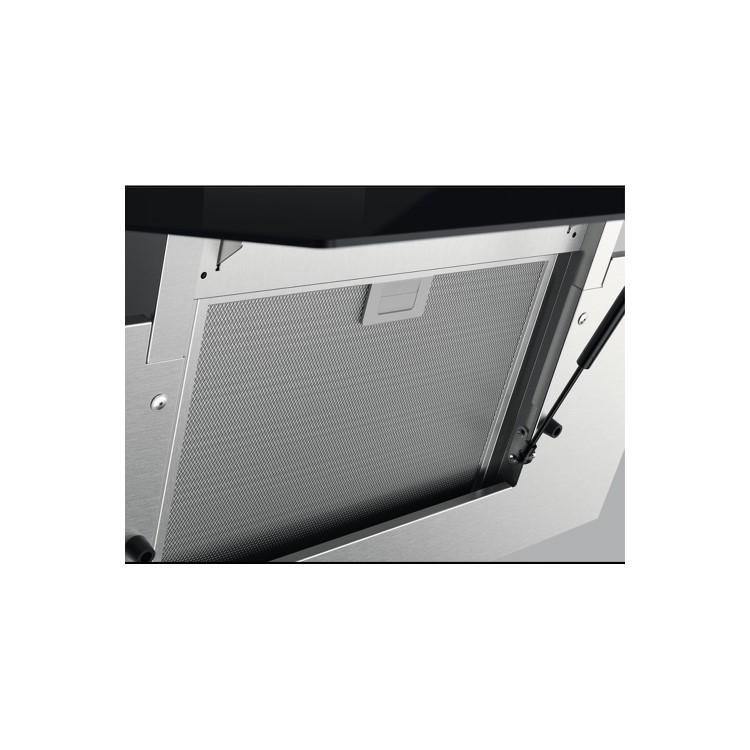 Zanussi Series 60 60cm Angled Cooker Hood - Black