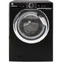 Refurbished Hoover H-Wash&Dry 300 H3DS4855TACBE-80 Freestanding 8/5KG 1400 Spin Washer Dryer Black