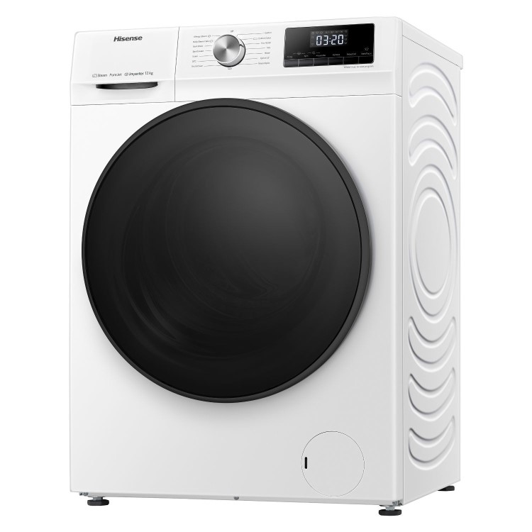 Refurbished Hisense Series 3 WFQA1214EVJM Freestanding 12KG 1400 Spin Washing Machine White