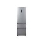 Refurbished Haier A3FE635CGJE Freestanding 343 Litre Frost Free Fridge Freezer Stainless Steel
